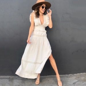 Spell & The Gypsy Lola Frill Maxi Dress NWT XL